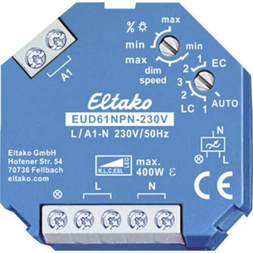 61100802 Variateur Universel Bleu - Eltako