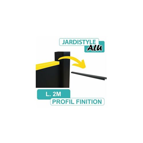 Cloture&jardin - Profil De Finition Pour Clôture Aluminium