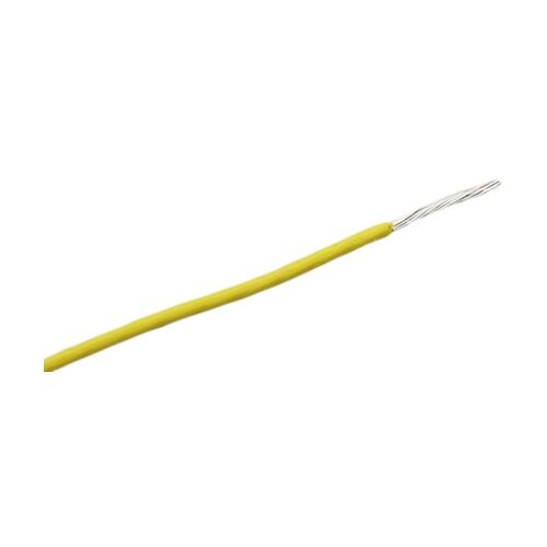 Fil Pré-câblé Rs Pro Jaune, 2,5 Mm², Isolant En Caoutchouc Silicone, 200°c Max, Longueur 5m ( Prix Pour Bobine De 5 Mètres )