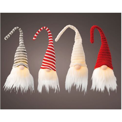 Chapeau Flexible Led Gnome, Diverses Couleurs, Lumière Fixe, 6x7x23cm. Lumineo