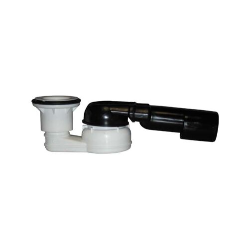 Ferrari Srl - Siphon Pour Receveur De Douche Dn40/50x6/4', Sortie Horizontale Avec Joint à Rotule, Sans Plaque