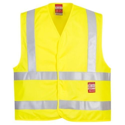 Gilet Hv Résistant à La Flamme Jaune 4xl/5xl