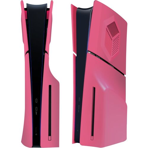 Façades Pour Ps5 Slim Accessoires Avec Évents De Refroidissement, Replacement Case Cover For Ps5 Slim Disc Edition 4 Cover Plates, Anti-Scratch Dustproof Skin Abs Plates