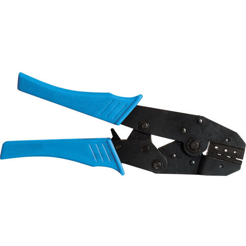 Pince A Sertir Cliquet Cosse Embout Câble Fervi 0843