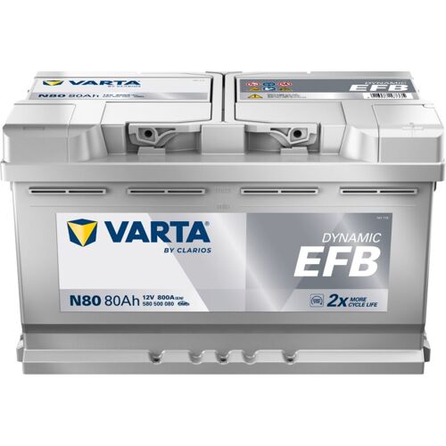 Varta - Batterie De Démarrage Blue Dynamic L4 Efb N80 12v 80ah / 800a 580500073