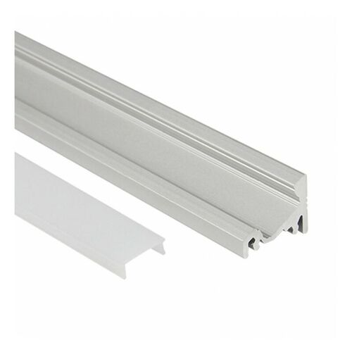 Profilé Led D'angle - Série V16 - 1,5 Mètre - Aluminium - Diffuseur Opaque