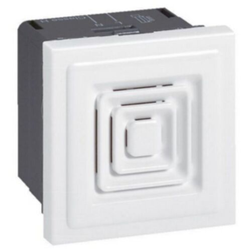 Ronfleur 70db à 1m Mosaic 2 Modules Tension 230v à 50hz Ou 60hz Et 25ma De Consommation Blanc Legrand 076641