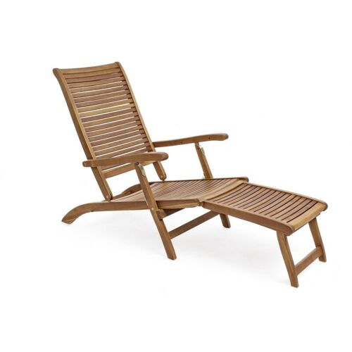 Bizzotto - Bain De Soleil 58x163x89,5 Cm En Acacia Huilé - Ines
