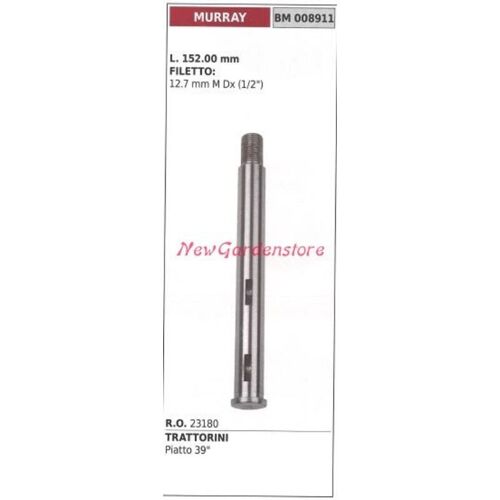Murray 008911 39"" Murray Plat Arbre De Moyeu De Lame De Tracteur Tondeuse 39"" Murray 008911