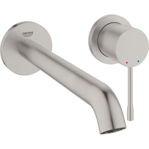Grohe - 29 193 Dc1 Essence Monomando De Lavabo Mural 1/2' TamaÃ±o L Acero - Ref: 29 193 Dc1