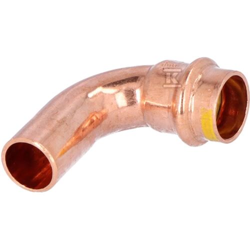 Courbe Cuivre à Sertir 90° Gaz Mâle-femelle 18