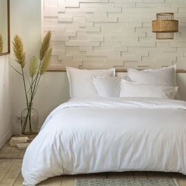 Parure De Couette 100 % Coton Percale - 80fils