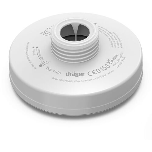 DrÃ¿ger X-plore Rd40 Filtre à Particules P3 R Avec Raccord Fileté Standard Rd40 Pour Masque De Protection Mono-filtre, Certifié En 148