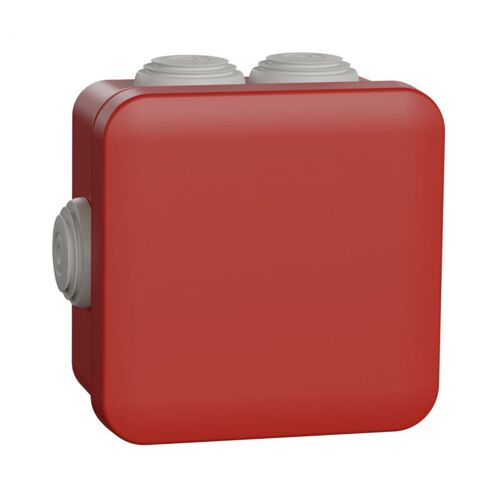 Schneider Electric - Bte Deriv.rouge+ Embt 80x80x45 (enn05164)