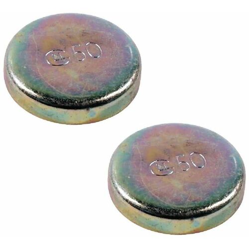 Cyclingcolors - 2x Pastille De Sablage Déssablage Anti Gel Moteur 22mm Tracteur Voiture Camion Bouchon Fermeture Capuchon