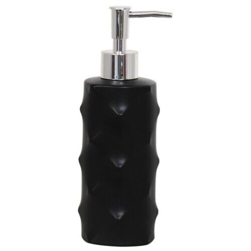 Distributeur De Savon Céramique Kitee Noir Msv