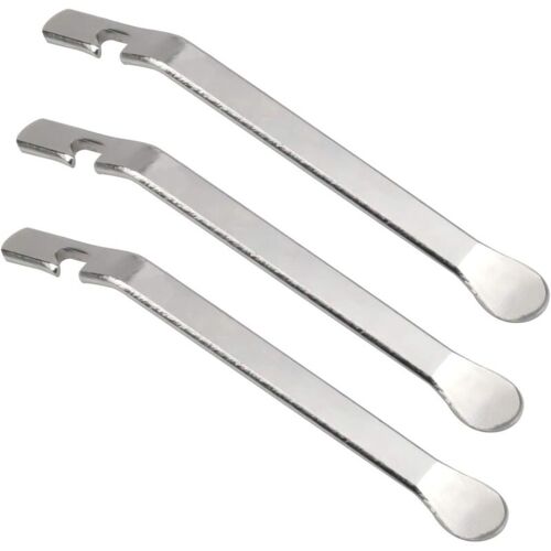 3pcs Levier De Pneu De Vélo En Métal - Pelle À Levier De Pneu De Tige - Levier De Pneu Pour Vélo