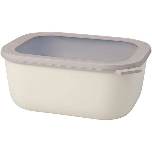 Mepal - Multi-bol Cirqula Rectangulaire 3000 Ml - Nordic White