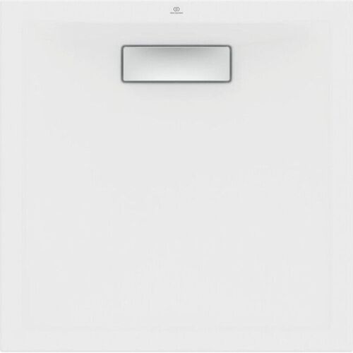 Ideal Standard - Receveur De Douche Carré Ultraflat - 80x80 - Blanc Mat - Acrylique