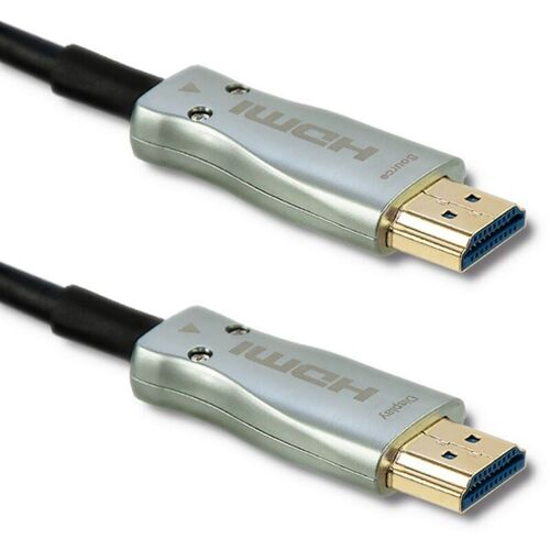Câble Hdmi Qoltec V.2.0 4k Haute Vitesse 60 Hz Aoc Or 10 M