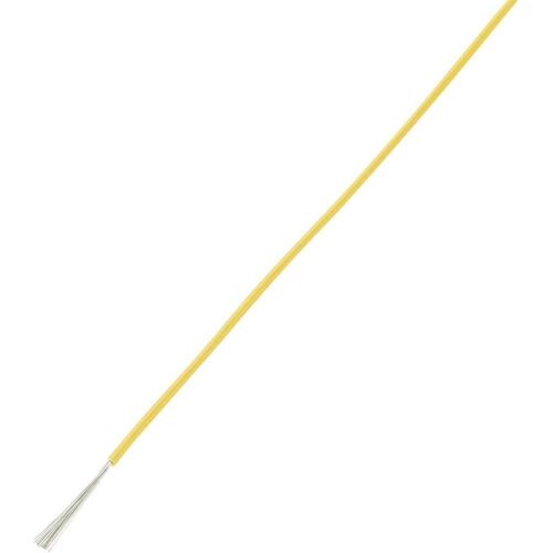 Fil De Câblage Liy Tru Components 1564479 1 X 0.50 Mm² Jaune 10 M