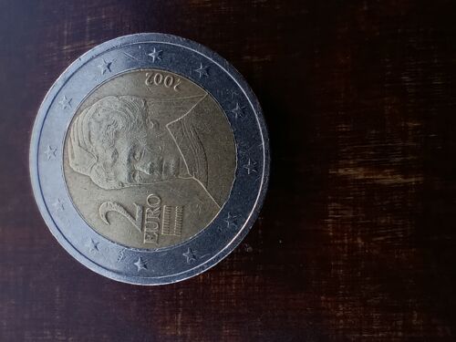 Piece 2 Euros 2002 Autriche Bon État