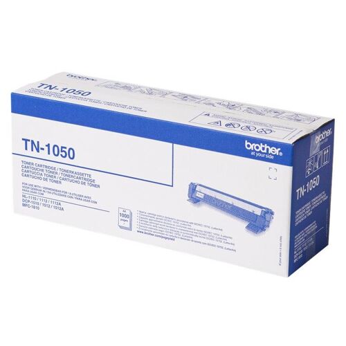 Toner noir Brother TN1050 pour Brother DCP-1510, 1512, 1610, 1612, MFC-1810, 1910; HL-1110, 1112, 1210, 1212
