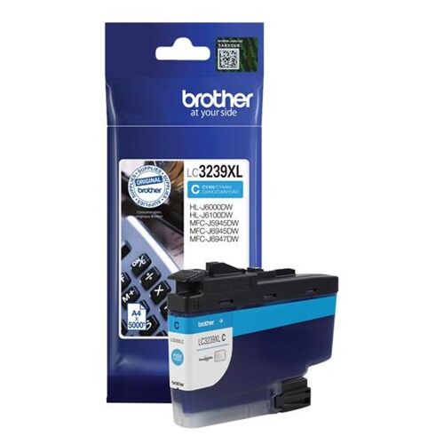 Brother LC3239XLC - Cyan - original - cartouche d'encre