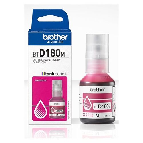 Brother BTD180M - Magenta - original - recharge d'encre