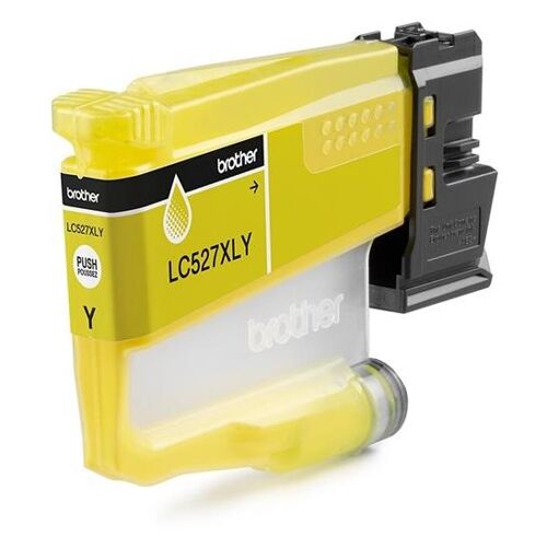 Brother LC527XLY - À rendement élevé - jaune - original - pack d'oreillers - cartouche d'encre - pour Brother MFC-J6760DW