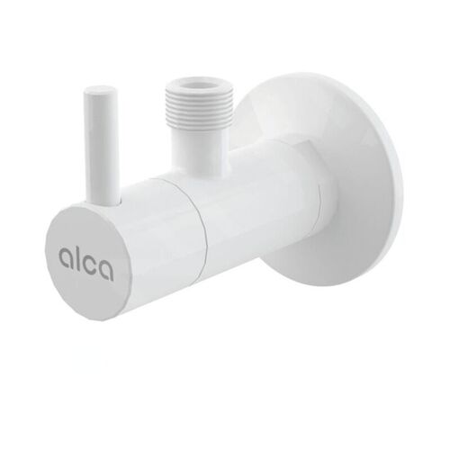 Alcaplast - Alcadrain Tapkraan - Vanne D'Angle Avec Filtre, Blanc Brillant Arv001b