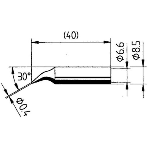 Ersa 0842id Panne De Fer à Souder Forme De Crayon, Ersadur Contenu 1 Pc(s) A751482