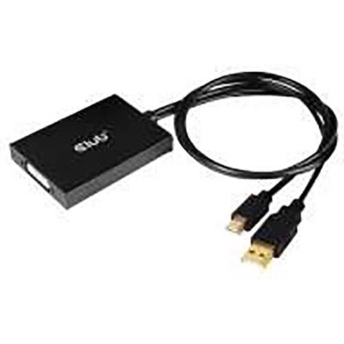 Club-3d Cac-1130 Adaptateur Minidisplayport Vers Dvi Noir