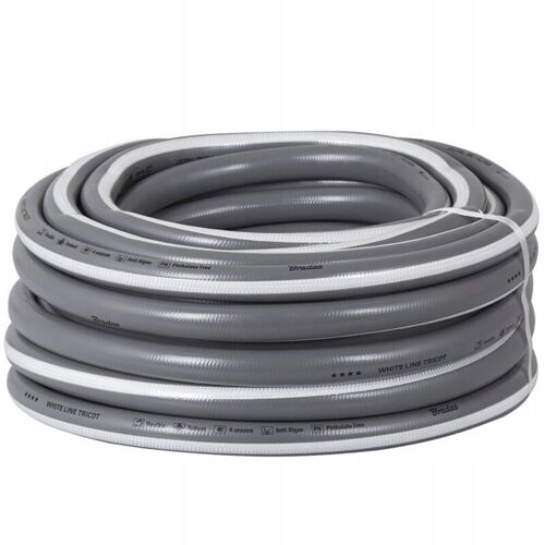 Tuyau D'Arrosage White Line 1/2 X 50 M Renforcé 5 Couches