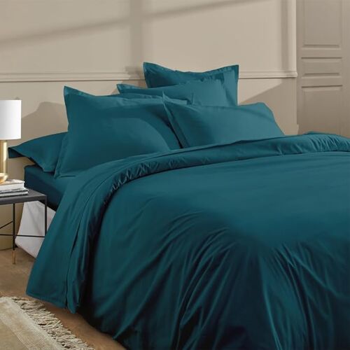 Parure De Couette 100 % Coton Percale - 80fils