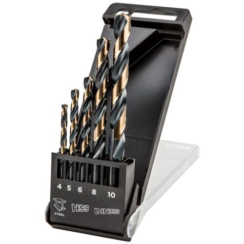 Forets Pro-tec En Graphite Hss-cnc 4-10 Mm - Lot De 5