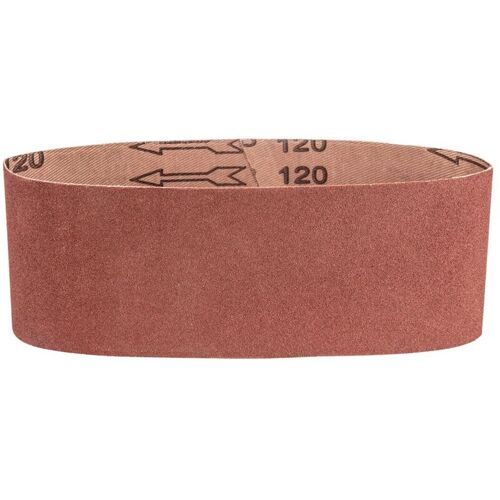 Bandes Abrasives Graphite K120 - 75x457 Mm (3 Pièces) - Pour Bois, Métal Et Plastique