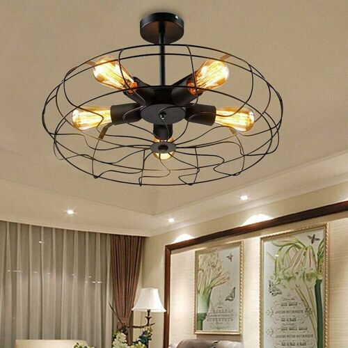 Lustre Style Industriel Rétro - Suspension - Décoration De La Maison.