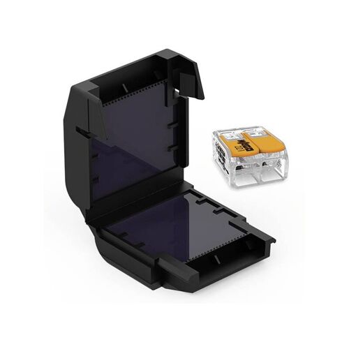Cellpack - 410356 Easy-protect/412 Boîte De Gel Pour Bornes De Raccordement Flexible: 0.5-6 Mm² Rigide: 0.5-6 Mm² 1 Pc(s) Noir Q814013