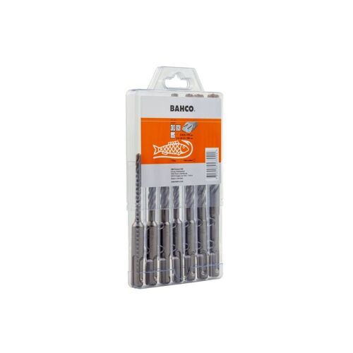 Jeu De Forets Sds+4c Pour Béton Armé - 7 Pcs - Bahco