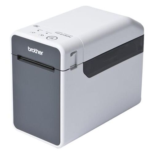 Brother TD-2135N - Imprimante d'étiquettes - thermique direct - Rouleau (6,3 cm) - 300 ppp - jusqu'à 152.4 mm/sec - USB 2.0, LAN, série, hôte USB