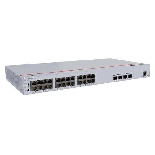 Huawei eKitEngine S310 Series S310-24P4X - Commutateur - C2+ - Géré - 24 x 10/100/1000 (PoE+) + 4 x 1 Gigabit / 10 Gigabit SFP+ - flux d'air de l'avant vers le côté - Montable sur rack - PoE+ (400 W)