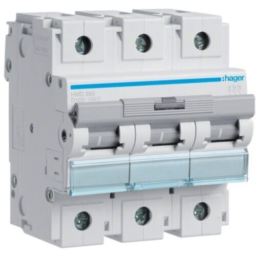 Hager - Disj.3p 15ka D-100a 4.5m - Disjoncteurs Multi. Hmd390