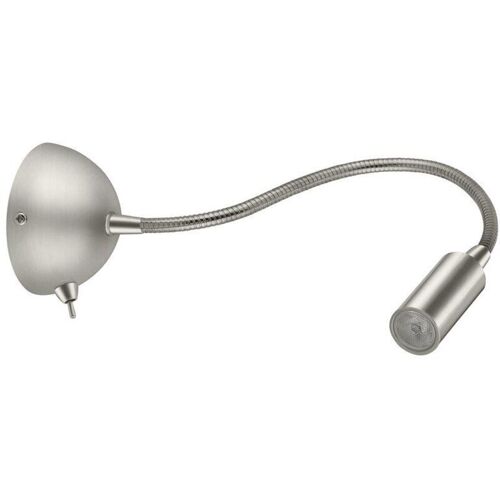 Applique Lecteur Tilt Olvas Led Smd 2.10w 299lm Cri80 3000k 35âº Nickel Satin