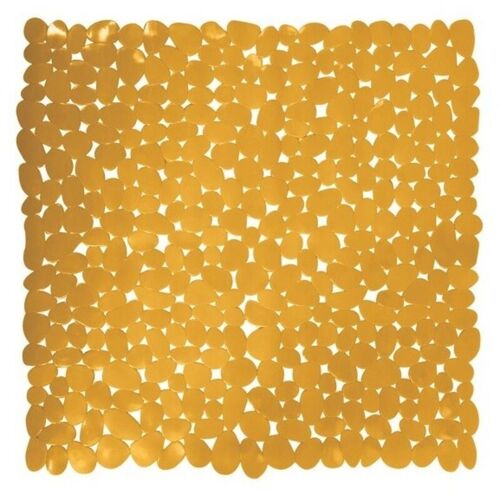 Tapis Fond De Douche Pvc Galets 53x53cm Safran - Msv