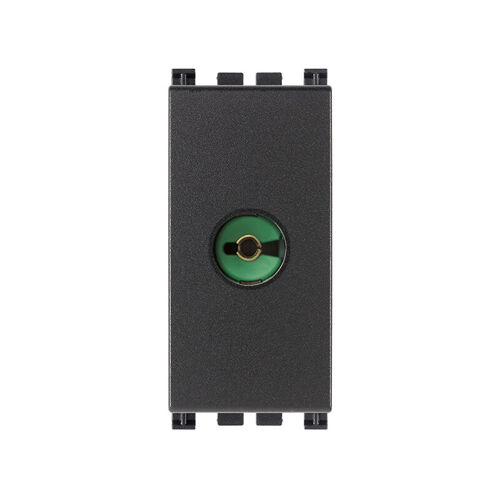 Prise Tv Simple Femelle 40-862mhz Série Civile Vimar Arkè Gris Cod. 19313