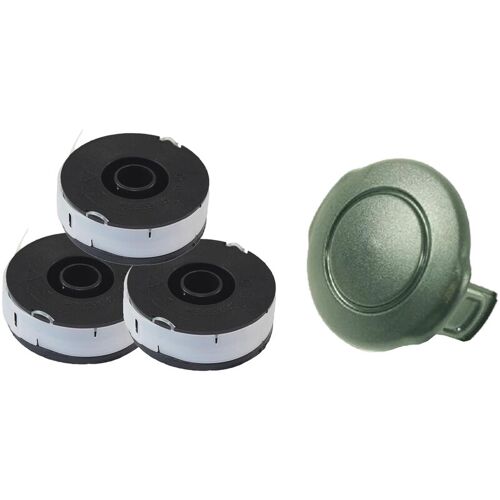 Jeu De Bobines, 3 Pièces Avec Capot Pour Tondeuse à Gazon Florabest Frt 430 Lidl Ian 41955