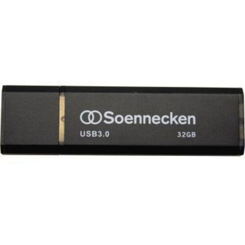 Usb-stick 71618 3.0 32gb Schwarz/silber - Soennecken