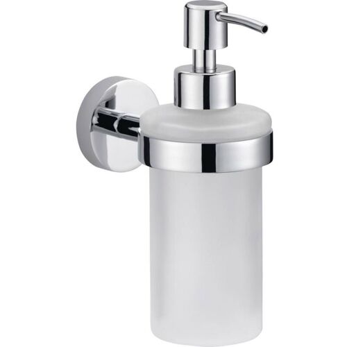Tesa - Smooz 40323-00000-00 Distributeur De Savon 200 Ml Chrome (brillant), Blanc (satiné) Q159542