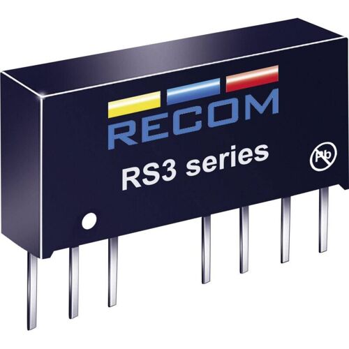 Recom - Rs3-123.3s Convertisseur Cc/cc Pour Circuits Imprimés 3.3 600 Ma 3 W Nbr. De Sorties: 1 X Contenu 1 Pc(s) Y278802